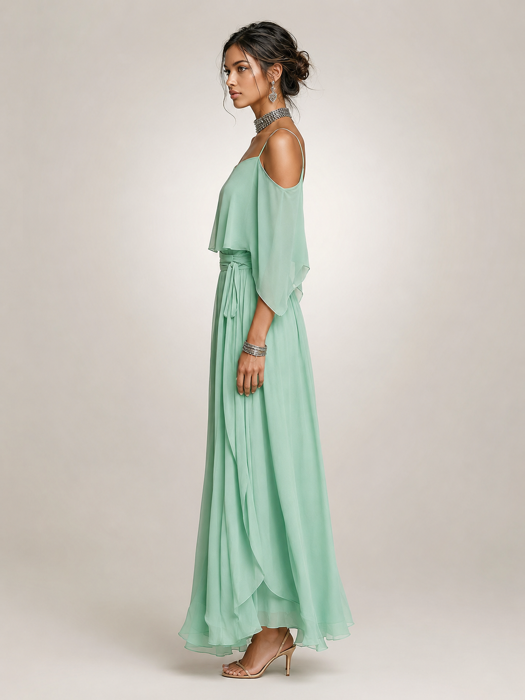 Felicitas | Elegant Chiffon Set