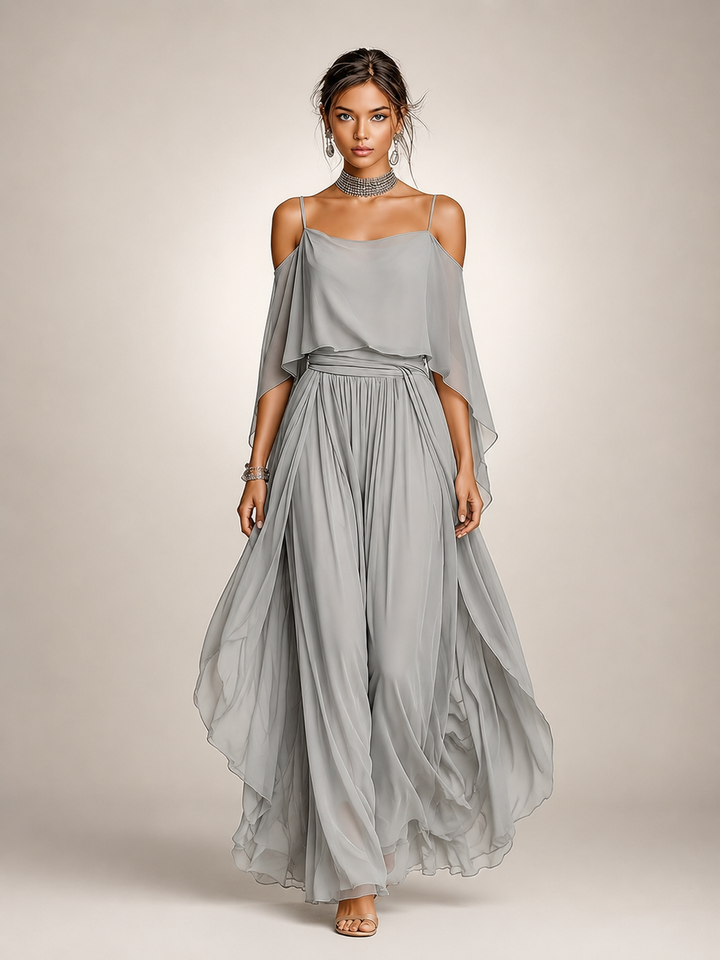 Felicitas | Elegant Chiffon Set