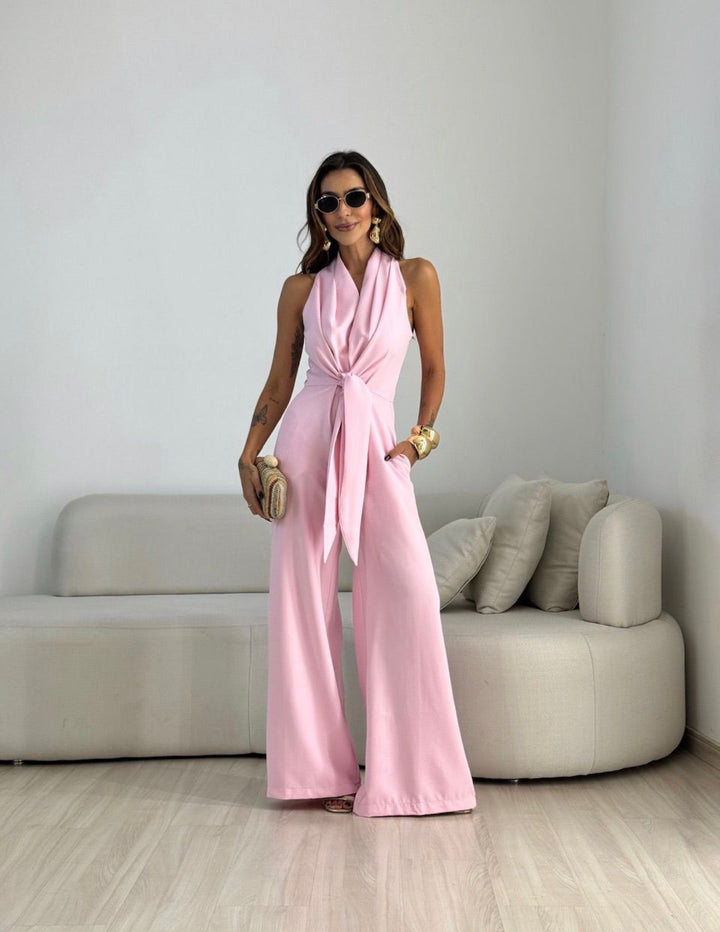 Amara | Elegant Wide-Leg Jumpsuit