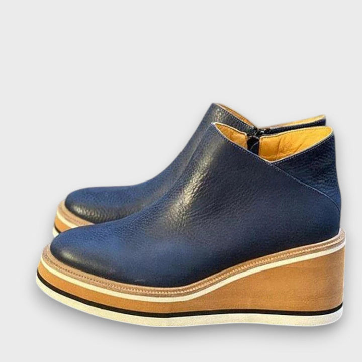 Alvaya – Everyday Stylish Wedge Ankle Boots