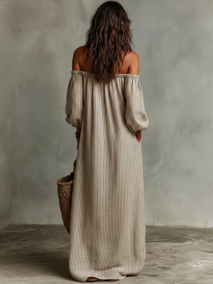 Carmen | Off-the-Shoulder Maxi Dress