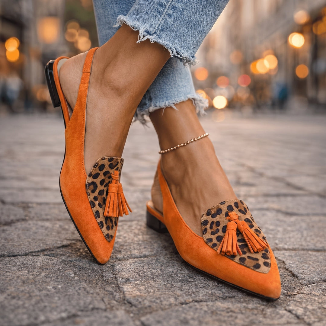 Eliza | Tassel Strap Sandals