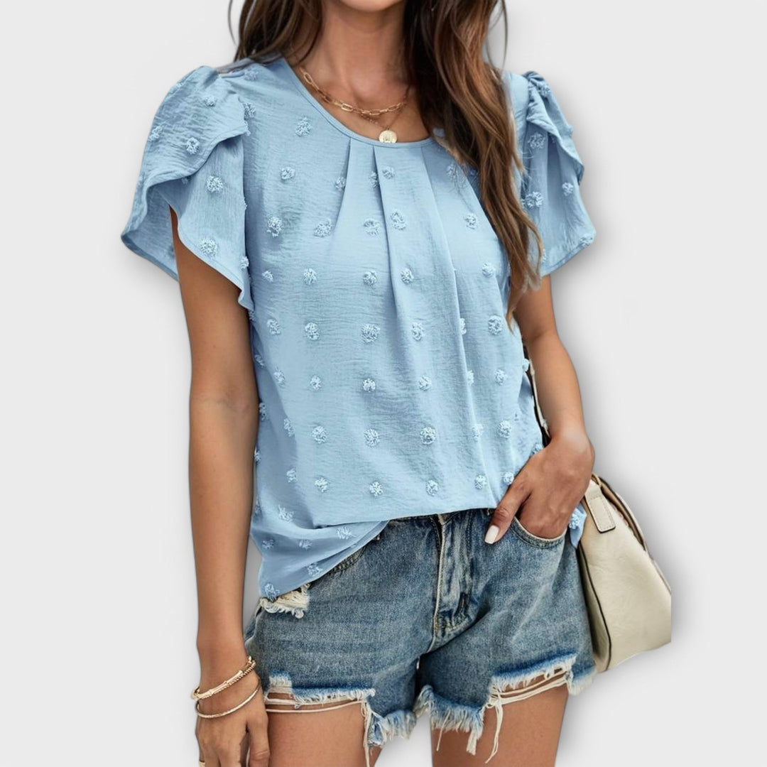 Clarine – The Perfect Polka Dot Blouse