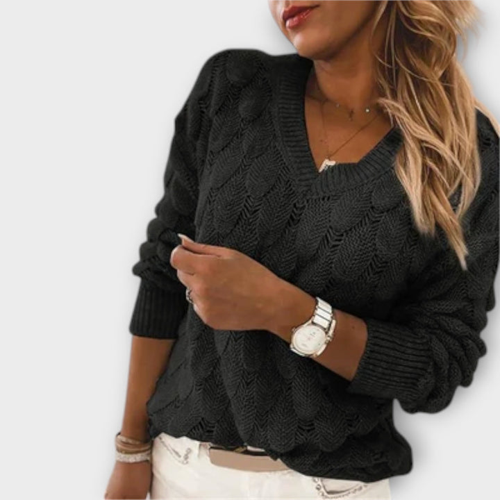 Luniel – Pullover with V-neck