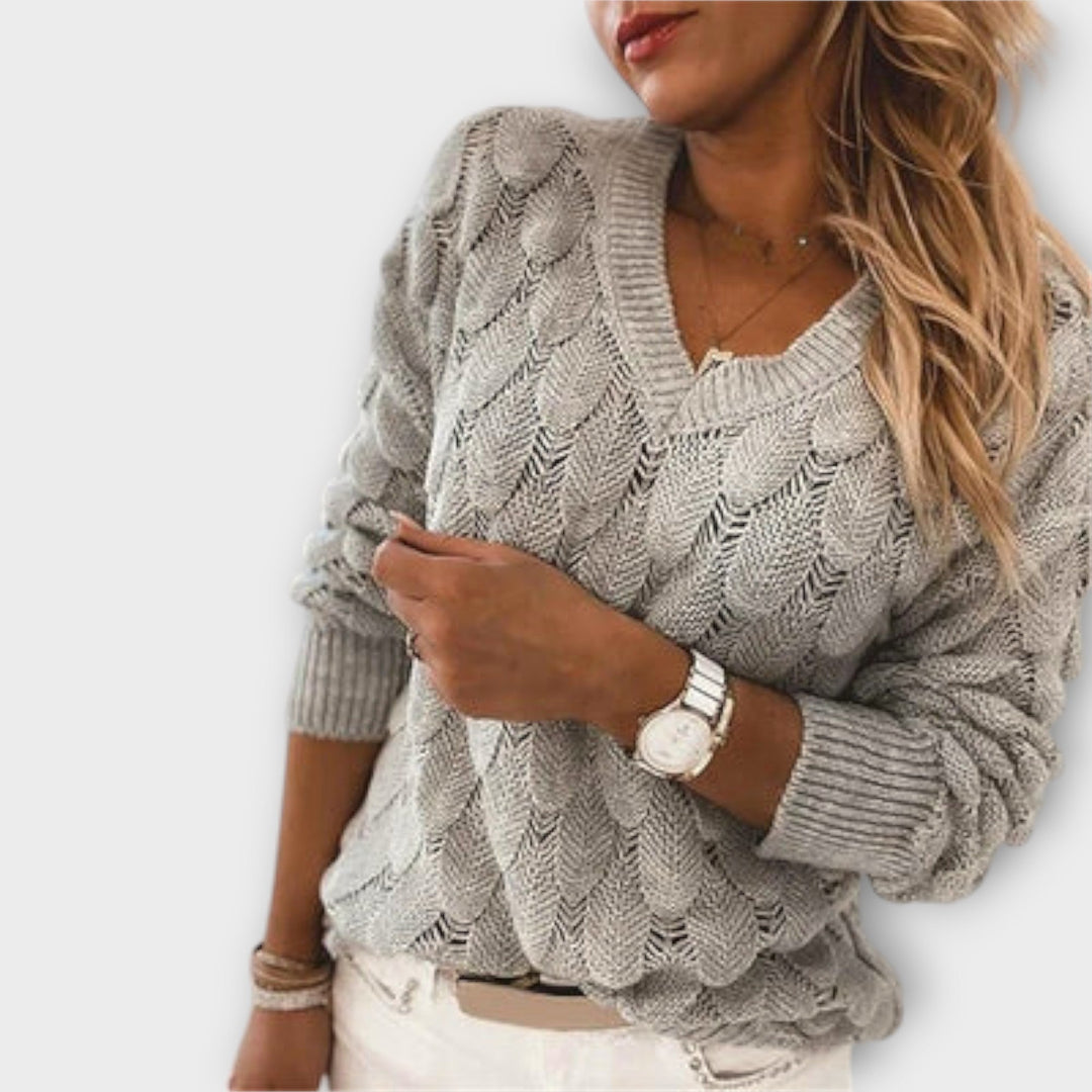 Luniel – Pullover with V-neck