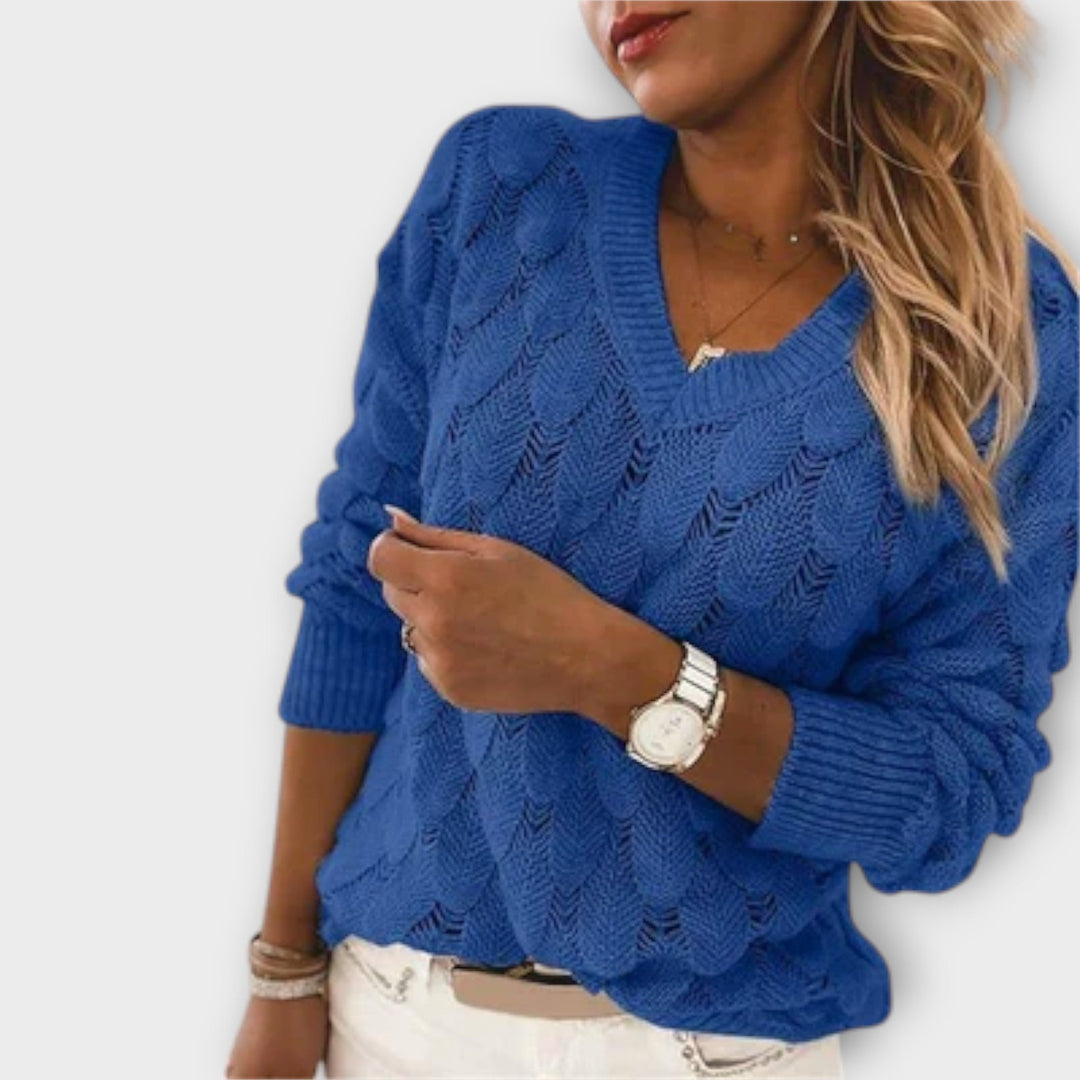 Luniel – Pullover with V-neck